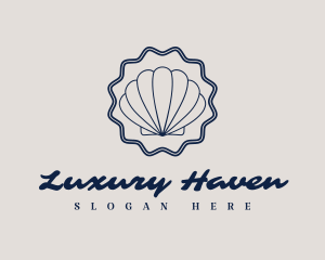 Premium Shell Hotel logo design