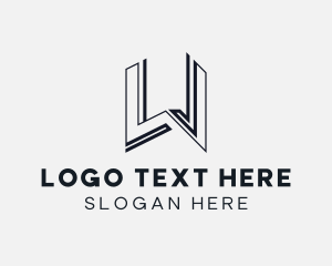 Tech Business Letter  W Logo
