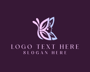 Butterfly Leaf Woman logo