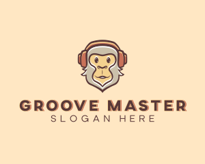 Headphones DJ Monkey logo