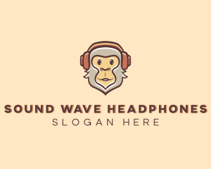 Headphones DJ Monkey logo