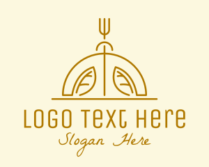 Herbs - Organic Vegetarian Restaurant logo design
