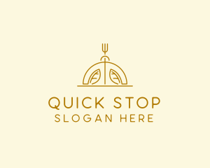 Organic Vegetarian Restaurant  logo design