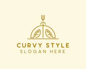 Organic Vegetarian Restaurant  logo design