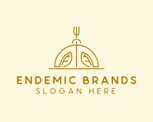 Organic Vegetarian Restaurant  logo design