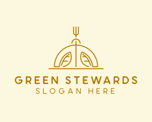 Organic Vegetarian Restaurant  logo design