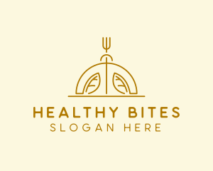 Organic Vegetarian Restaurant  logo design