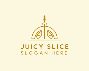 Organic Vegetarian Restaurant  logo design