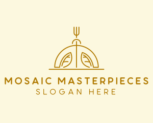 Organic Vegetarian Restaurant  logo design