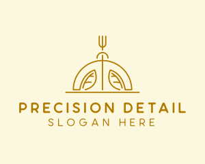 Organic Vegetarian Restaurant  logo design