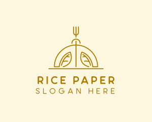 Organic Vegetarian Restaurant  logo design