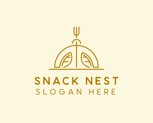 Organic Vegetarian Restaurant  logo design