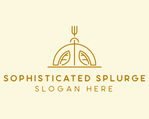 Organic Vegetarian Restaurant  logo design