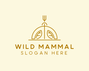 Organic Vegetarian Restaurant  logo design