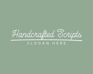 Cute Cursive Business logo