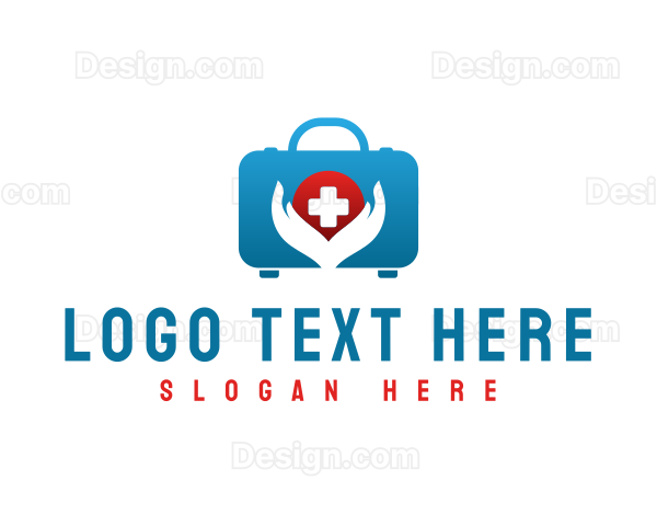 Emergency Kit Hand Cross Logo