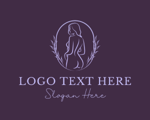 Woman Nude Body logo