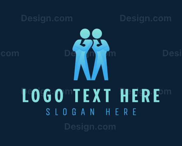 Business Professional Employee Logo