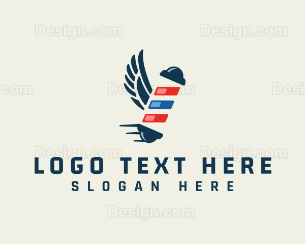 Barbershop Grooming Styling Logo