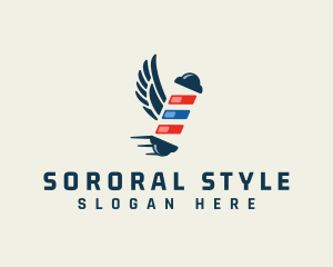 Barbershop Grooming Styling logo design