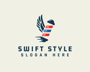 Barbershop Grooming Styling logo design