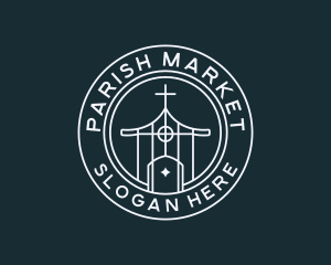 Church Cross Parish logo design