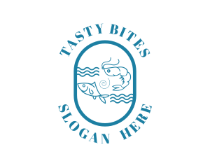 Fish Shrimp Seafood logo