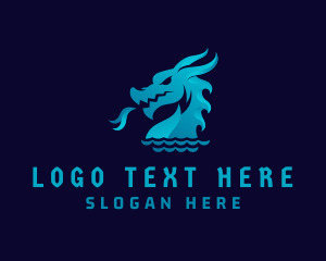 Sea Dragon Creature logo