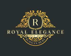 Ornamental Royal Crest logo design