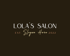 Elegant Beauty Salon logo design