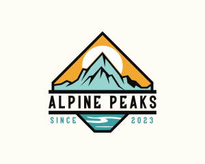 Mountain Peak Tourism logo design