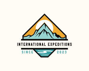 Mountain Peak Tourism logo design