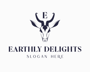 Deer Antelope Horn logo
