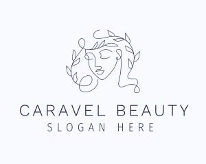 Woman Natural Beauty logo design