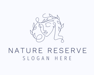 Woman Natural Beauty logo design