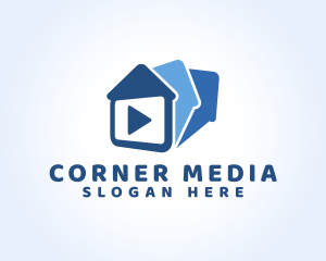 Home Media Player logo design