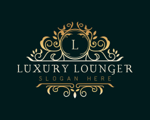 Luxury Leaf Boutique logo design