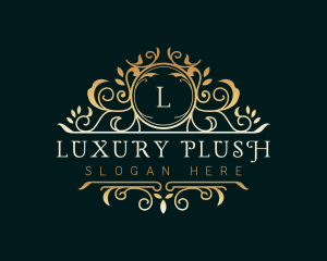 Luxury Leaf Boutique logo design