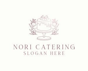 Pastry Cake Dessert logo design