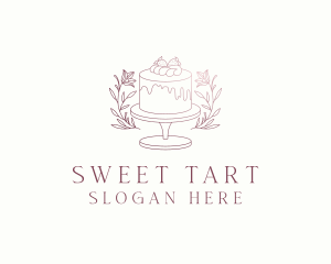 Pastry Cake Dessert logo design