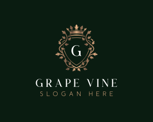 Crown Royal Vine logo design