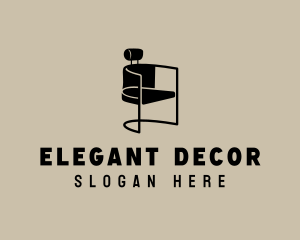 Furniture Chair Decor logo design