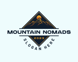 Nature Mountain Travel logo design