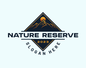 Nature Mountain Travel logo design