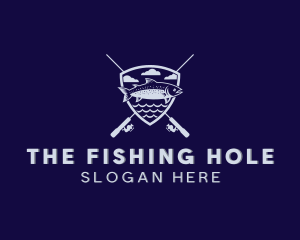 Fishing Angling Bait logo