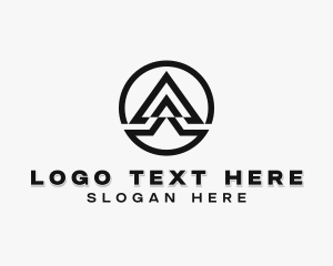Corporate Firm Letter A logo