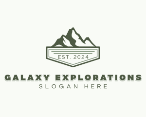 Mountain Climbing Exploration logo design