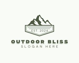 Mountain Climbing Exploration logo design