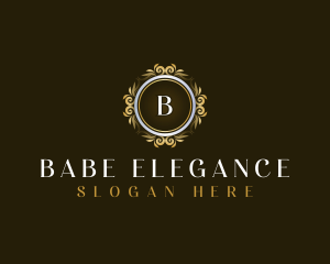 Floral Elegant Luxe logo design