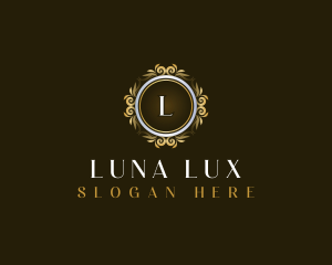 Floral Elegant Luxe logo design